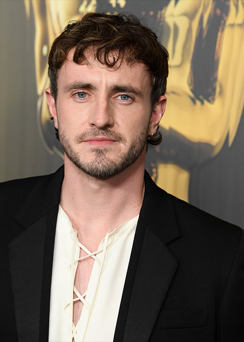 Paul Mescal arrives at the 2024 Governors Awards at Dolby Theatre. Pic: FilmMagic