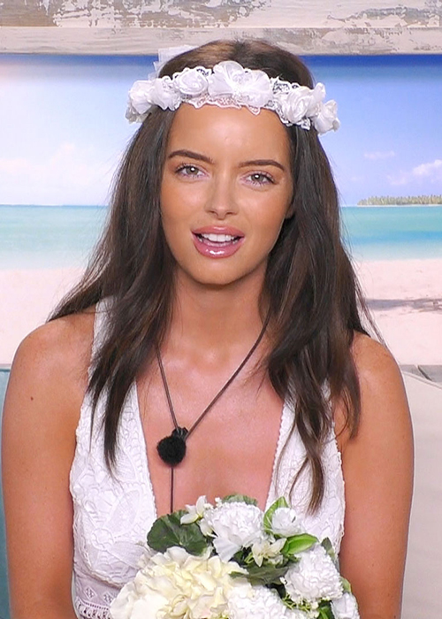 Maura Higgins on Love Island. Pic: ITV
