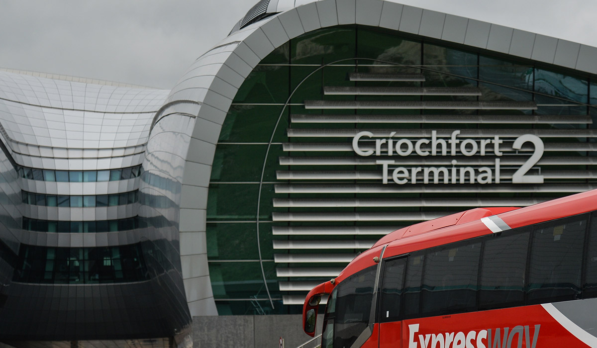 Terminal 2, Dublin Airport. Pic: Rex