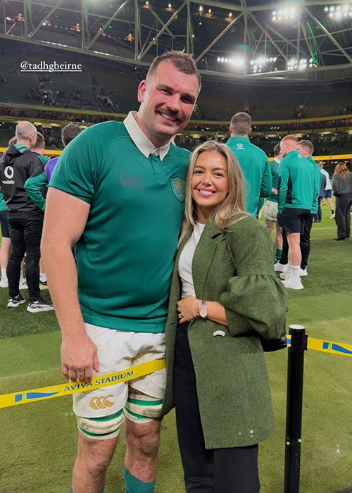 Tadhg and Harriet Beirne. Pic: Harriet Beirne/Instagram