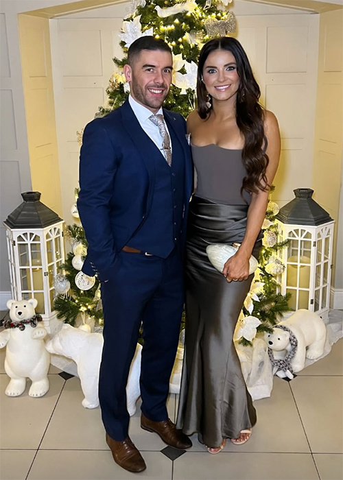 Rachel Gorry and her new partner Adrien