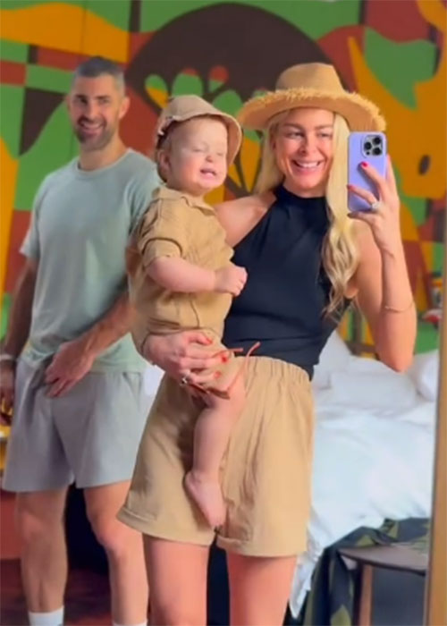 Jess Redden and Rob Kearney's holiday. Pic: Jess Redden/Instagram