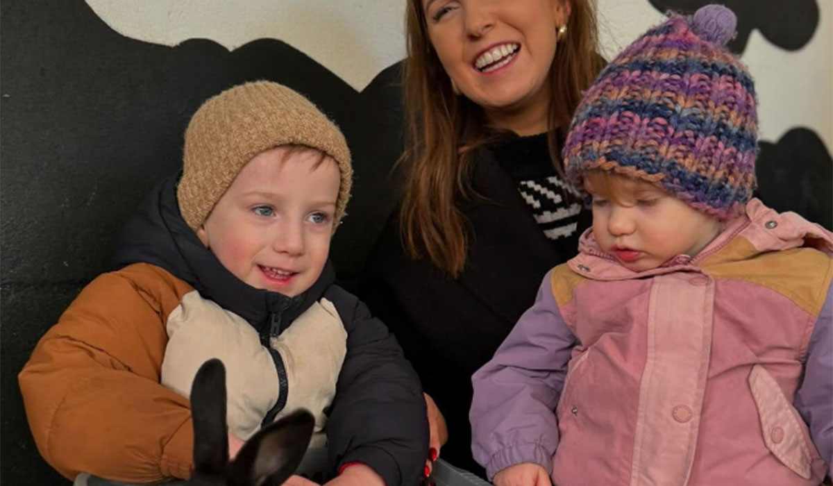 The McAreavey's Christmas festivities. Pic: John McAreavey/Instagram