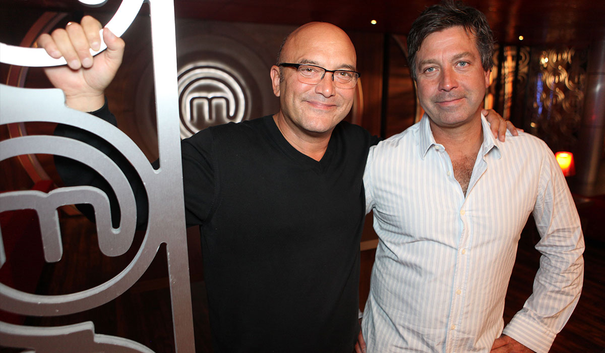 'Masterchef' presenters, Gregg Wallace and John Torode. Pic: REX