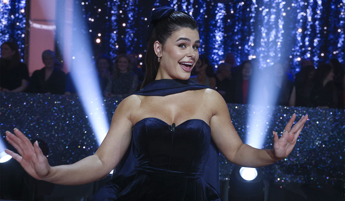 Judge Karen Byrne during Dancing with the Stars. Pic: Kyran O’Brien/kobpix
