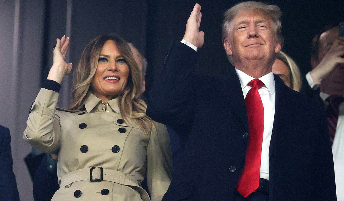 Throwback to when this hilarious Melania Trump eye rolling  footage went viral