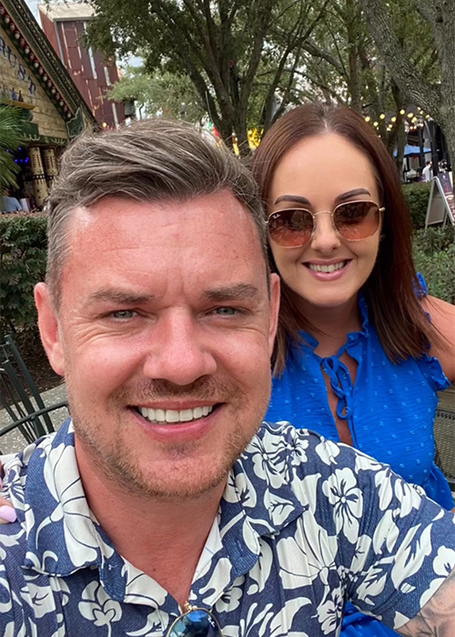 Danny O'Carroll and Martina McCafferty. Pic: Instagram