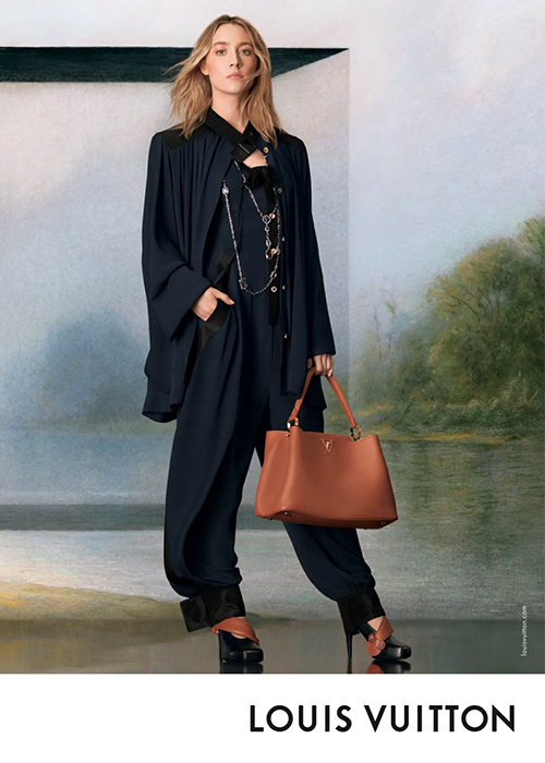 Saoirse Ronan. Pic: Steven Meisel for Louis Vuitton