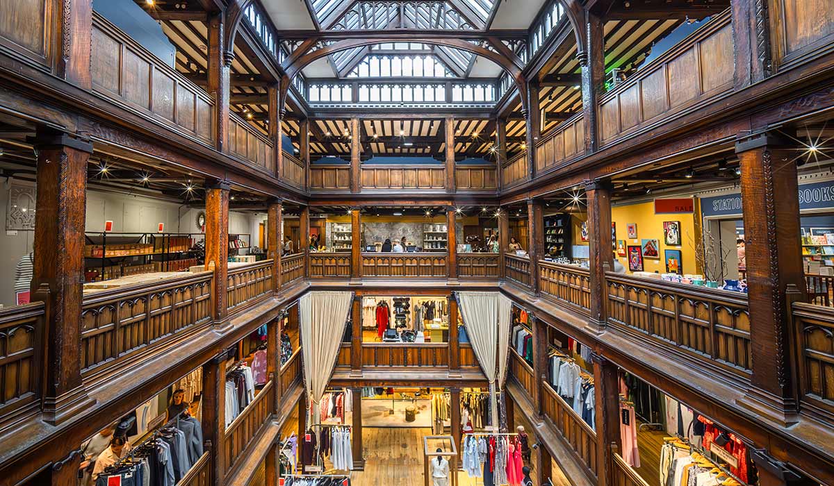 Liberty in London has been named the second best department store in the world. Pic: Shutterstock