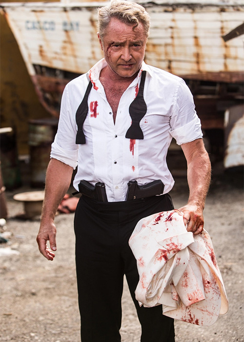 Film: Michael Flatley in Blackbird. Pic: Getty Images