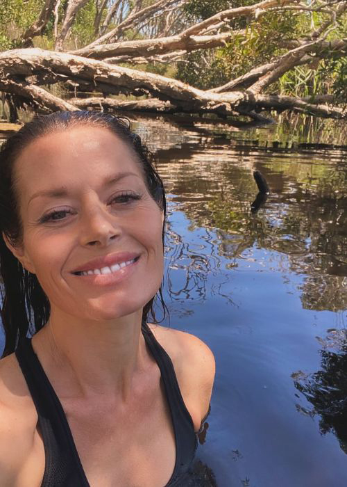 ‘Whoops!’ Neighbours star, 45, mistook pregnancy symptoms for perimenopause