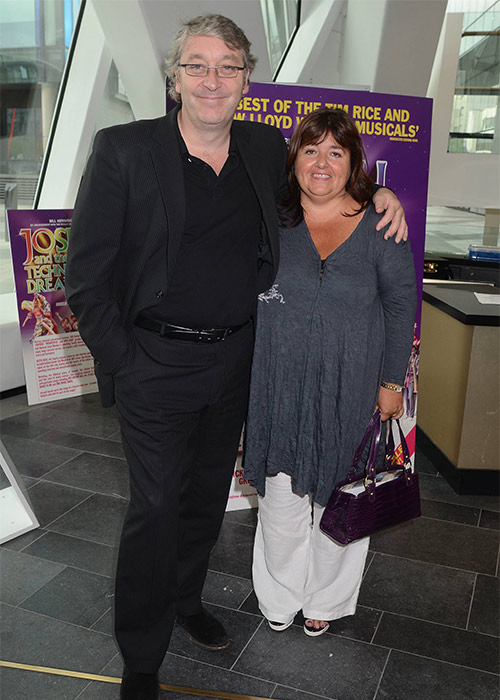 Guests arrive at the opening night of Joseph & The Amazing Technicolour Dreamcoat at The Grand Canal Theatre, Colm Hayes, Ann Hayes. Pic: VIPIRELAND.com