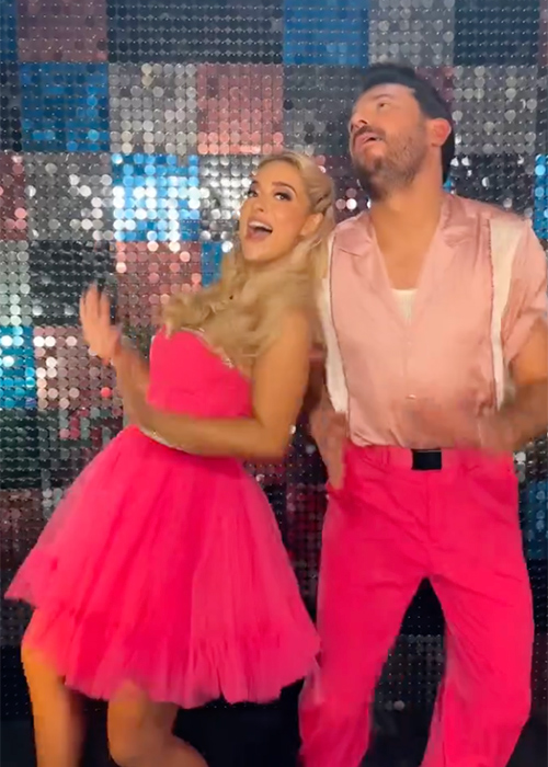 Kevin McGahern and Laura Nolan on DWTS in 2023. Pic: Instagram