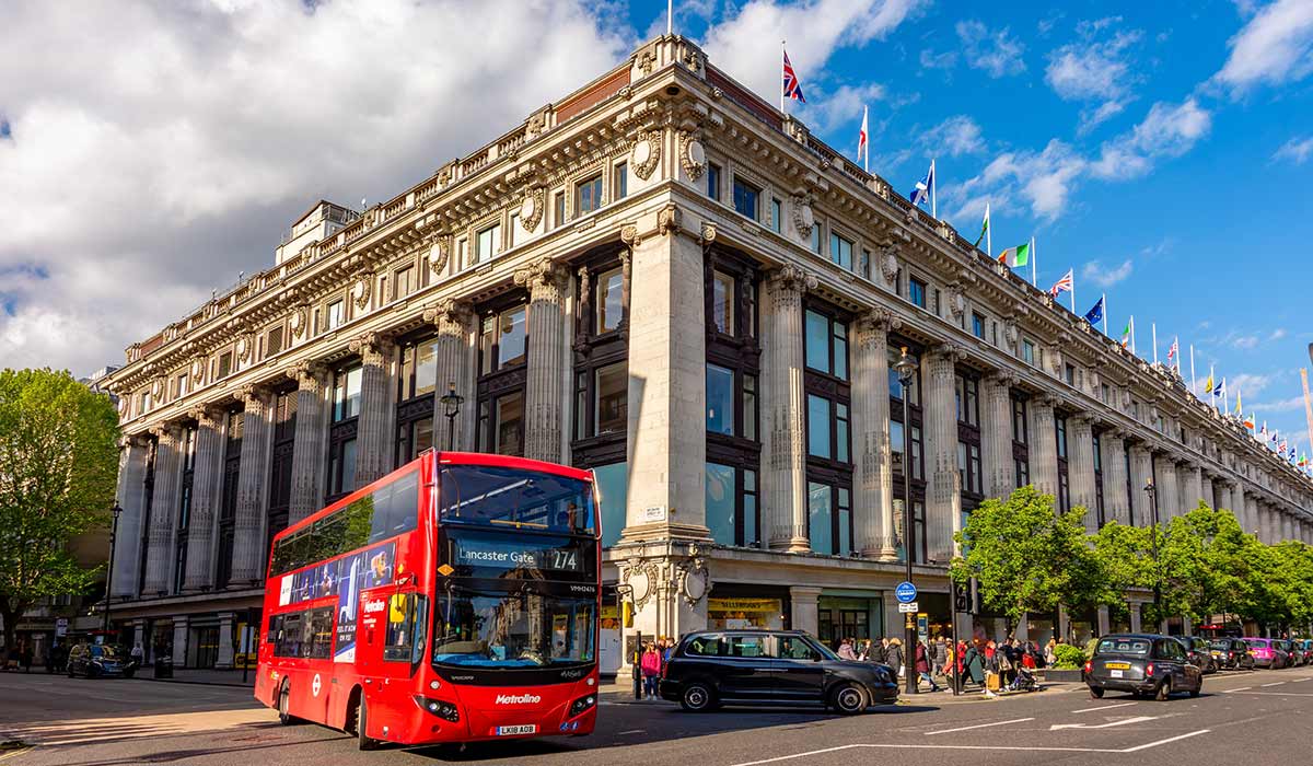 Selfridges has been named the fifth best department store in the world. Pic: Shutterstock