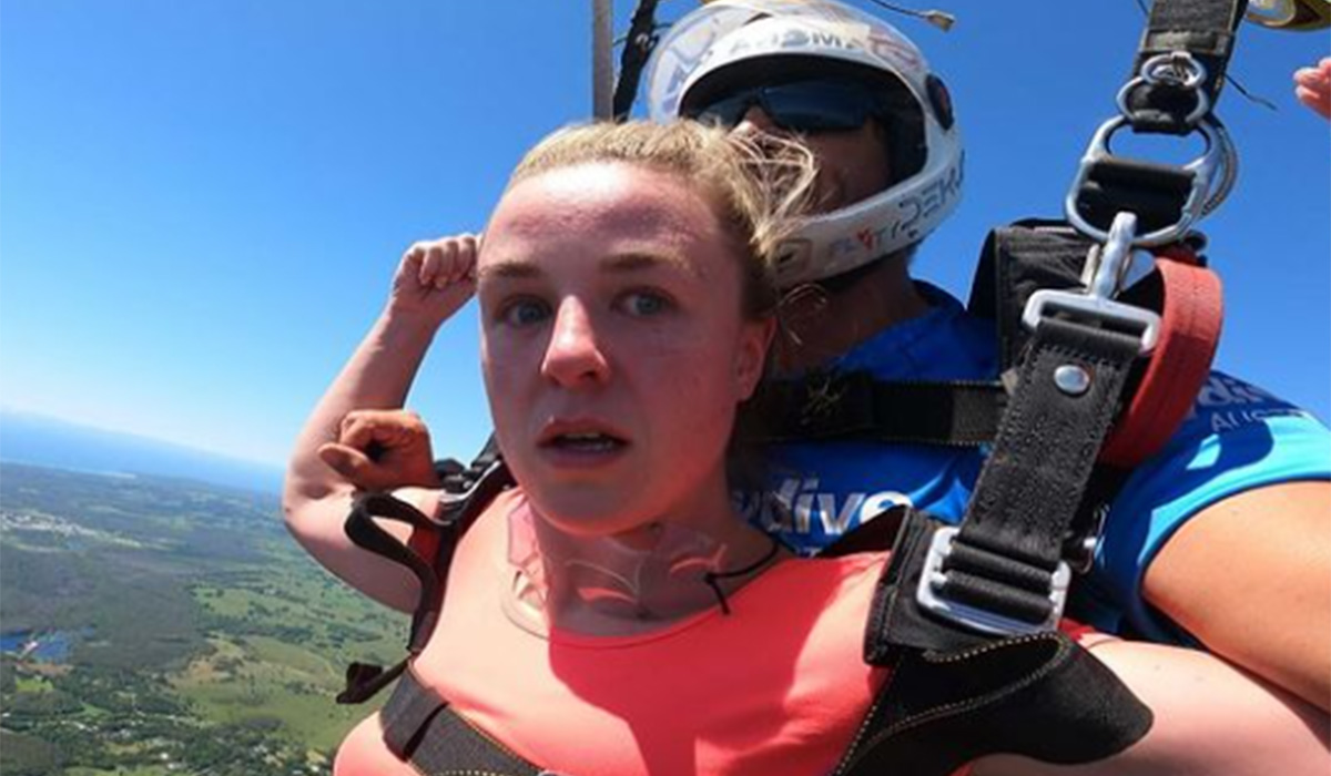 Grace Walsh and Jack O' Connor trip away