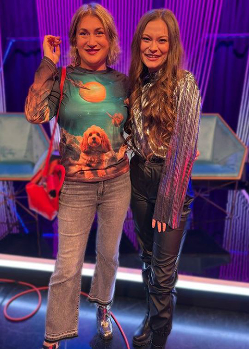 Larissa Tormey and EMMY. Pic: Instagram