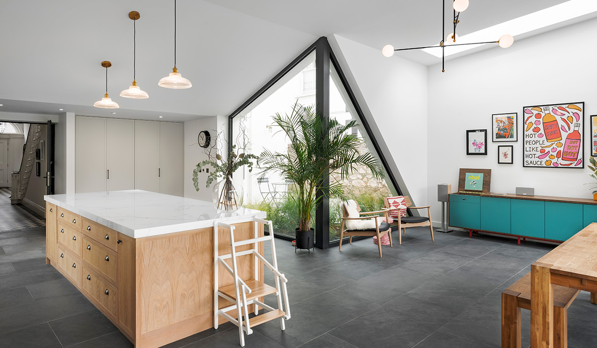 Lynne Clarke and Nick Drew's home. Pic: Home of the Year/RTÉ