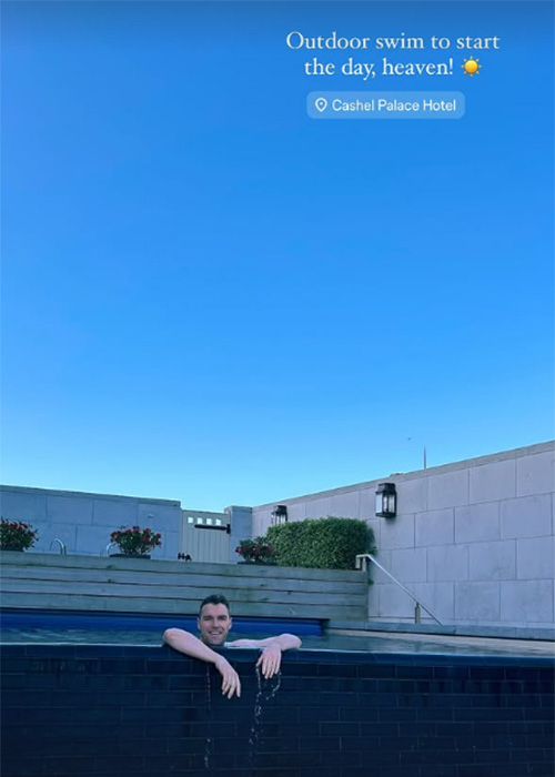 Paddy and Doireann Andrew's babymoon. Pic: Doireann Andrews/Instagram