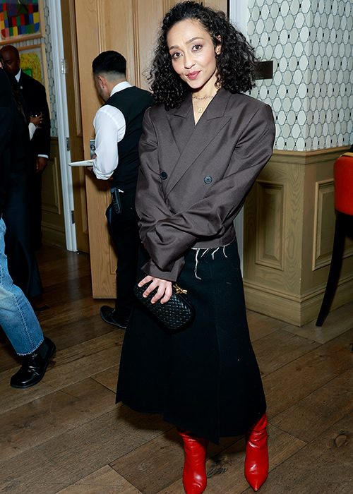 Ruth Negga attends the after party for Good Grief NY AMPAS Tastemaker in New York City