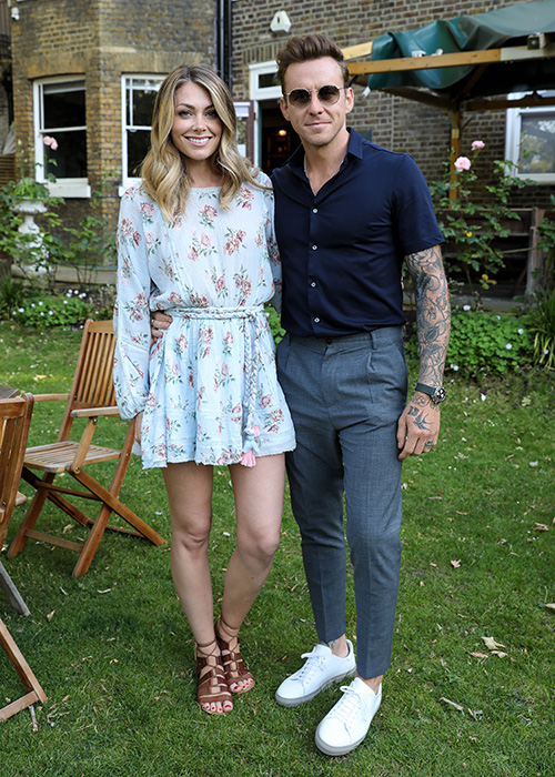 LONDON, ENGLAND - JULY 03: Georgia Jones and Danny Jones attend the 84 World Summer Party at Winchester House on July 3, 2019 in London, England. (Photo by David M. Benett/Dave Benett/Getty Images)