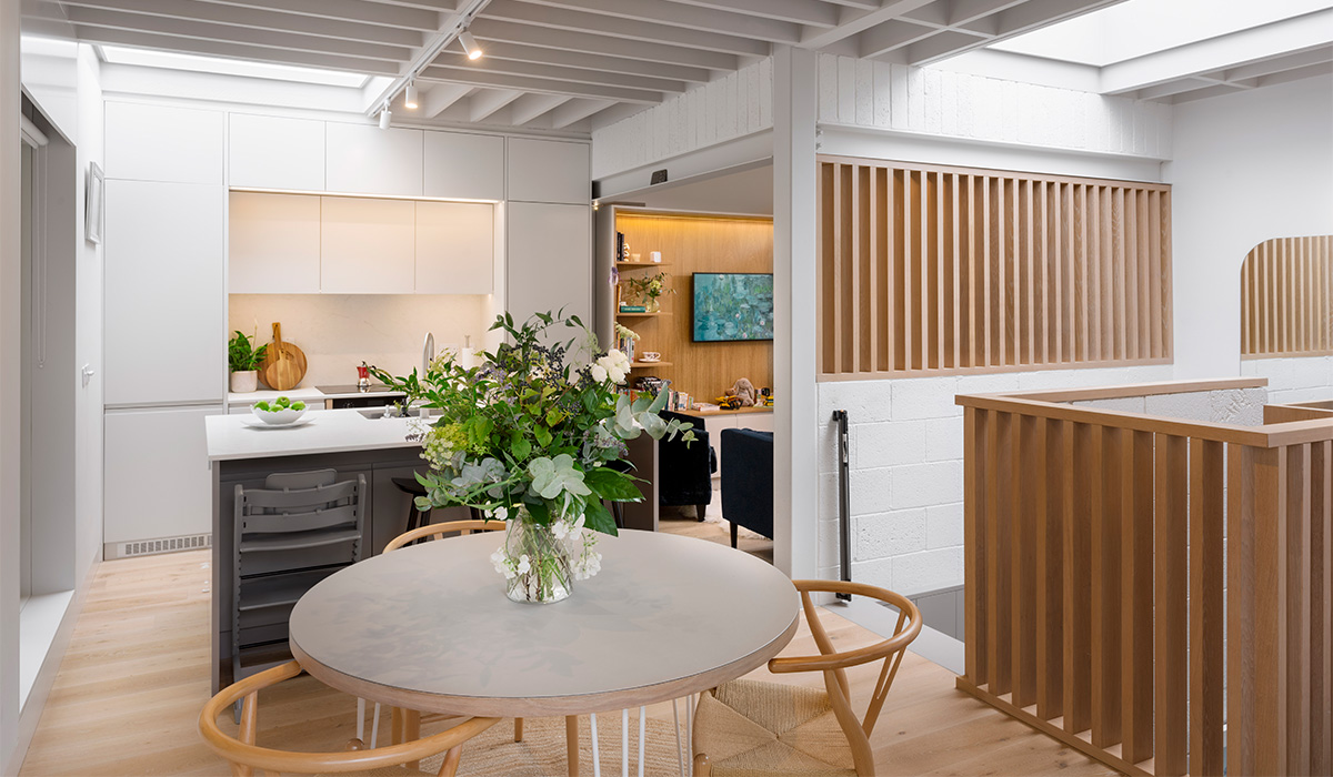 Jenny Anne Corkery's Dublin home on Home of the Year. Pic: RTÉ