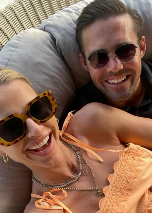 Vogue Williams and Spencer Matthews. Pic: Instagram