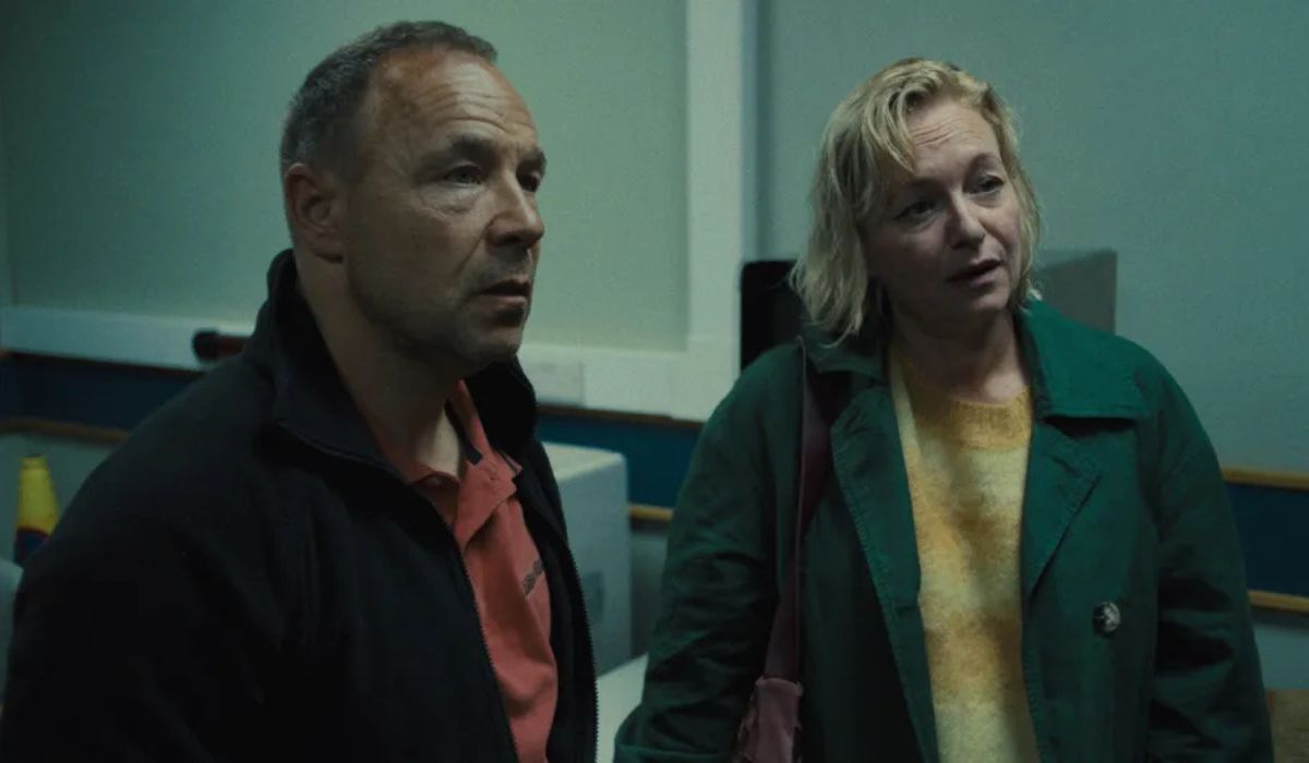 Stephen Graham as Eddie Miller, Christine Tremarco as Manda Miller, in Adolescence. Pic: Netflix