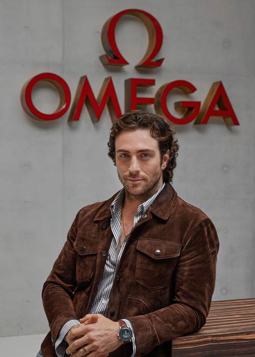 Aaron Taylor Johnson has signed with Omega. Pic: Aaron Taylor Johnson Instagram