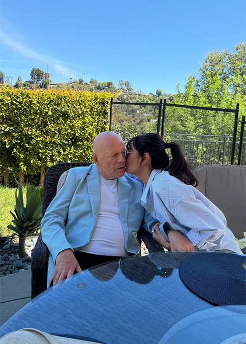 Bruce Willis and his wife Emma Heming Willis