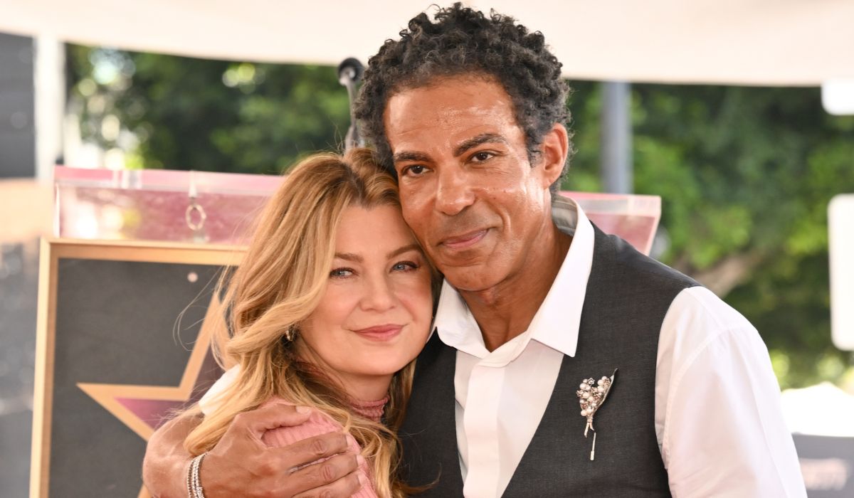 Ellen Pompeo thanks her patient husband as she receives Hollywood Walk of Fame star