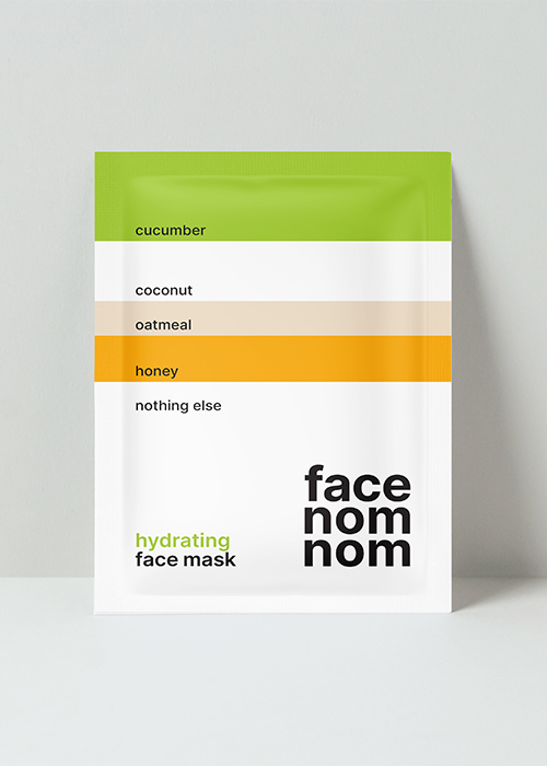 FNN Hydrating face mask. Pic: Face Nom Nom