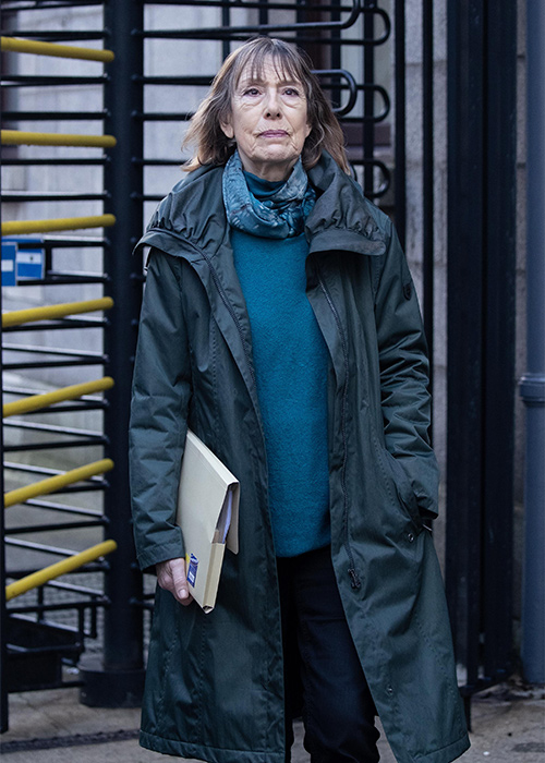 Jules Thomas, of the Prairie, Schull, Co. Cork, leaving the High Court. PIC: Collins Courts