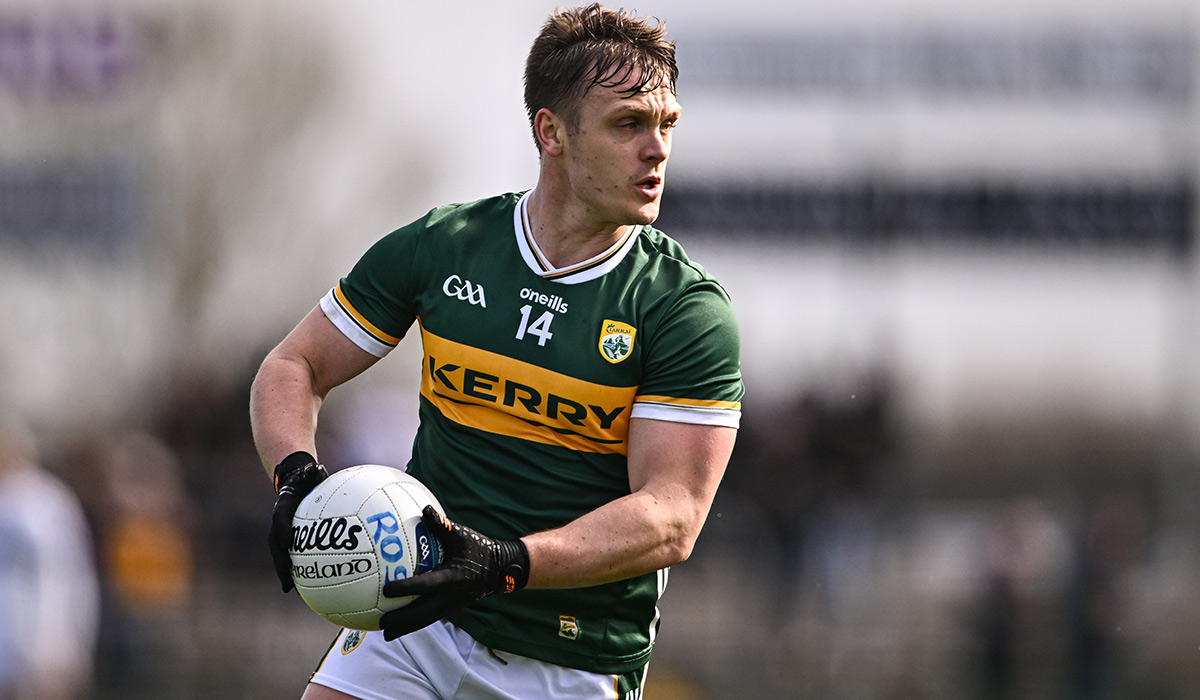 Darragh Roche of Kerry during the Allianz Football League Division 1 match in March 2024