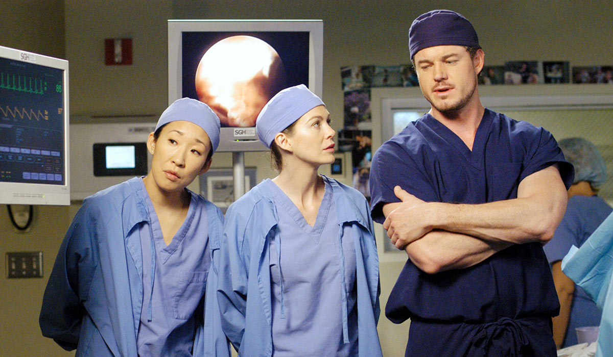 Eric Dane on Grey's Anatomy. Pic: Rex