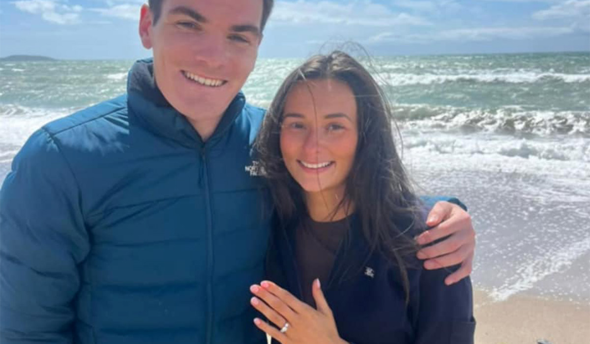 'And so it begins' Armagh's Jarlath Óg Burns pops the question to girlfriend