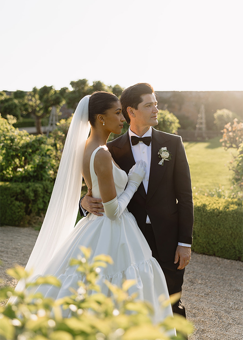Danny and Anais on their wedding day. Pic: The Falkenburgs