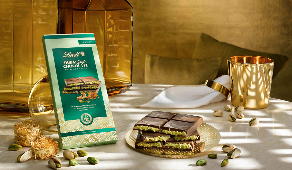 Lindt launches a new chocolate bar flavour