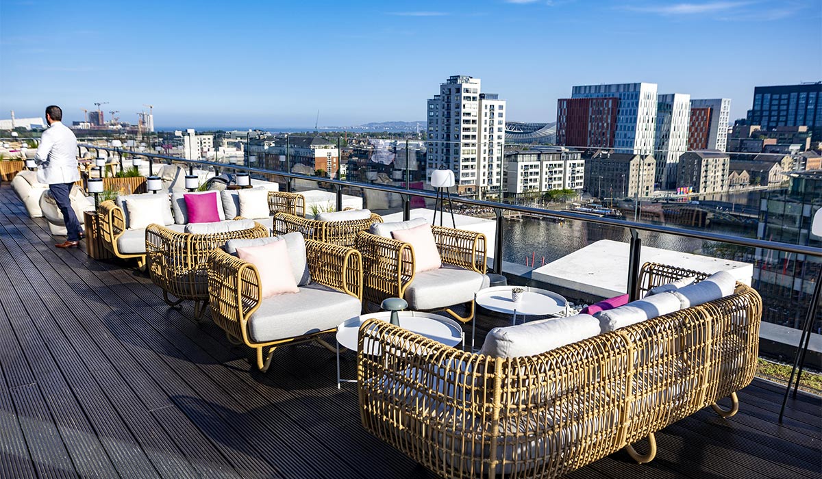 The launch of the new Rooftop Bar and Restaurant at Anantara The Marker Dublin. Pic: Allen Kiely Photography