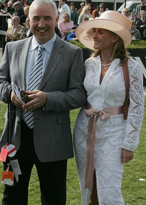 Sean Dunne with his wife Gayle Killilea. Pic: Fran Veale