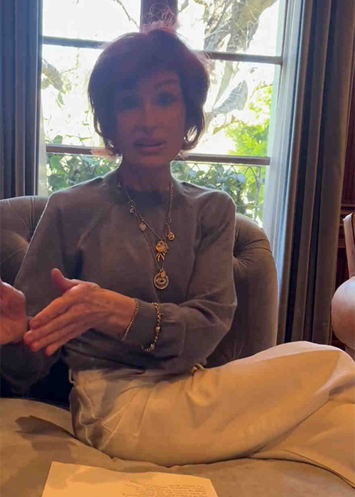 Sharon Osbourne, 72, continues to spark concern with her latest painfully thin appearance on social media after admitting Ozempic won't let her gain weight