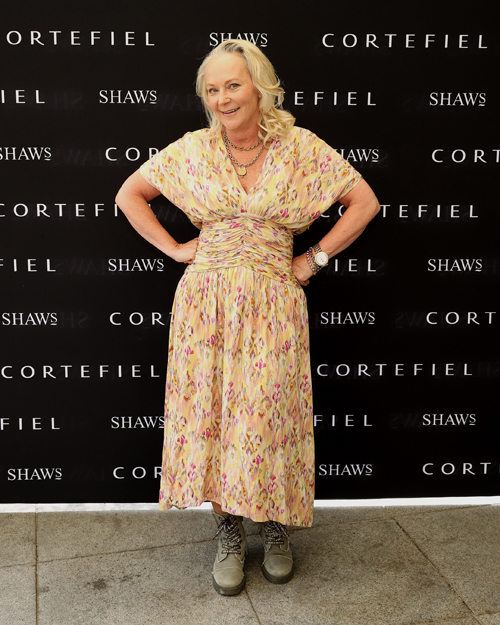Eva Orsmond pictured celebrating the arrival of Spanish fashion brand Cortefiel to Shaws Department Stores. Pic: Brian McEvoy