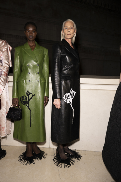 ERDEM Autumn Winter 2025 Collection, backstage. Pic: Erdem