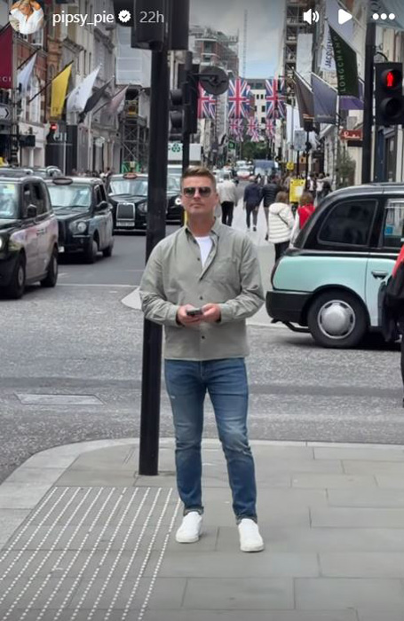 Pippa O'Connor's London trip. Pic: Pippa O'Connor Instagram