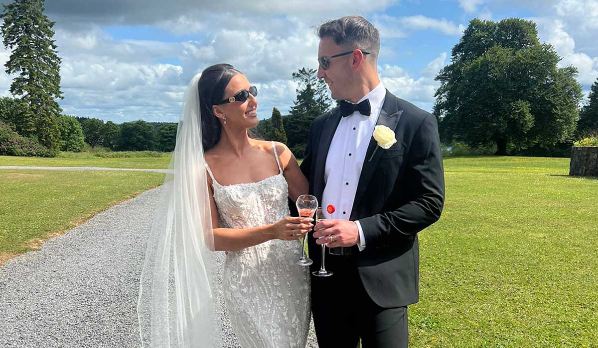 Pics: 'He got the day off' Roscommon footballers tie the knot in one of Ireland's most beautiful locations