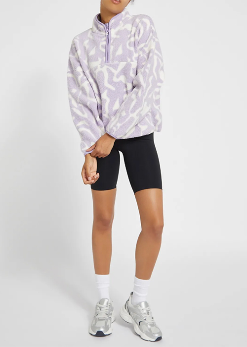 Essential Half Zip Fleece, €15. Pic: Dunnes Stores