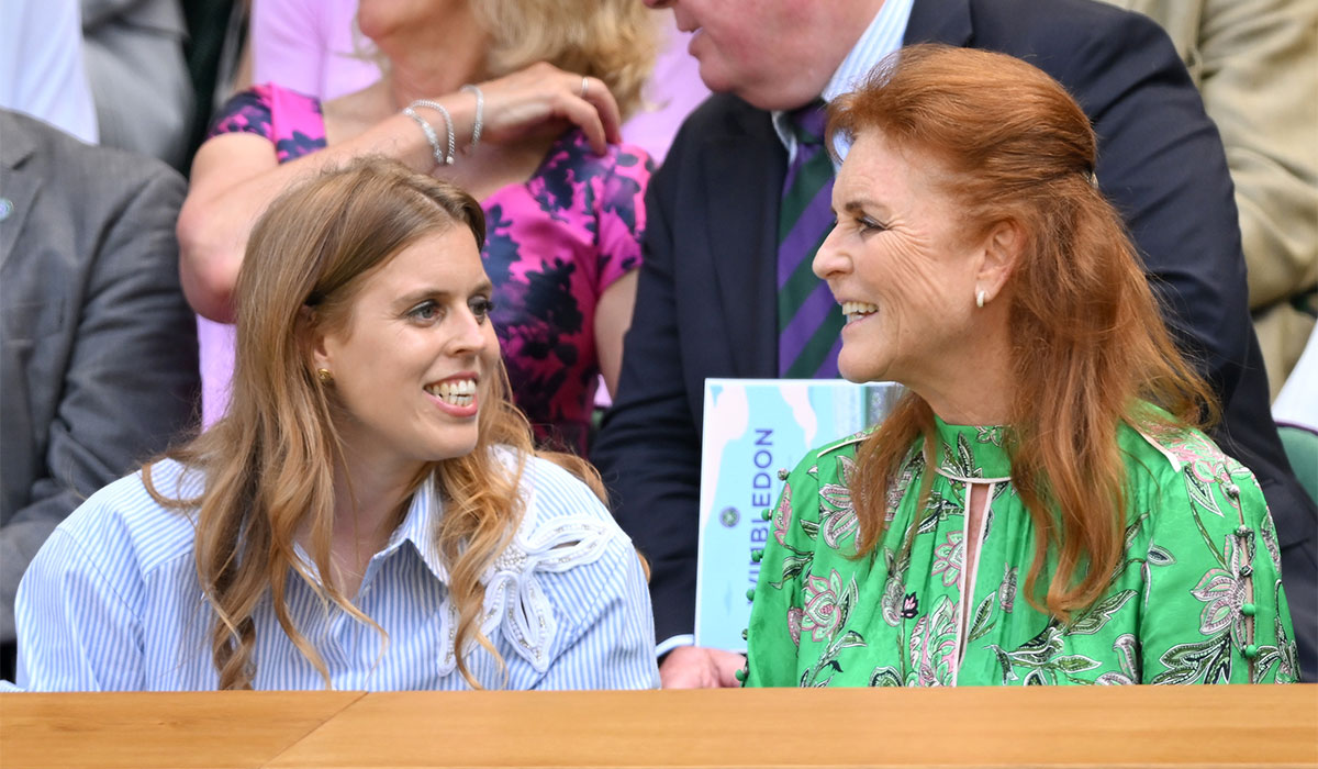 Girls' day out as Sarah Ferguson attends Wimbledon for the first time in over 20 years