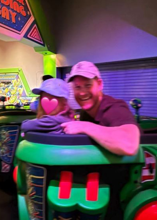 Prince Harry and Meghan Markle with their children at Disneyland. Pic: Meghan / Instagram