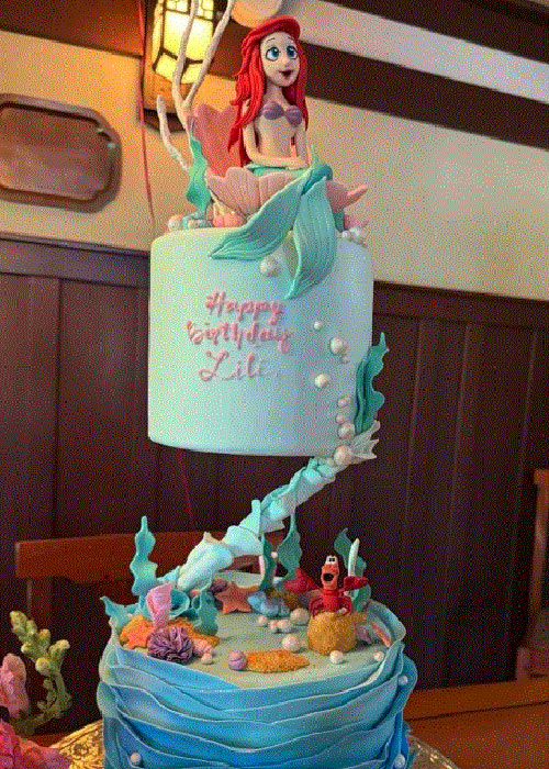 Prince Harry and Meghan Markle with their children at Disneyland. Pic: Meghan / Instagram