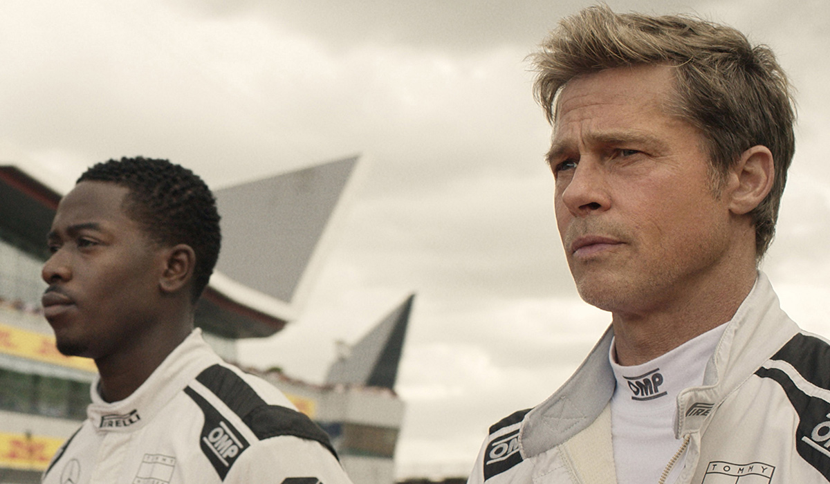 For Editorial Use Only Mandatory Credit: Photo by Warner Bros Pictures/REX/Shutterstock (15313572g) Brad Pitt, Damson Idris, "F1: The Movie" (2025) "F1: The Movie" (2025)