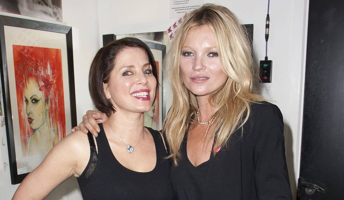 Have best pals Sadie Frost and Kate Moss fallen out?